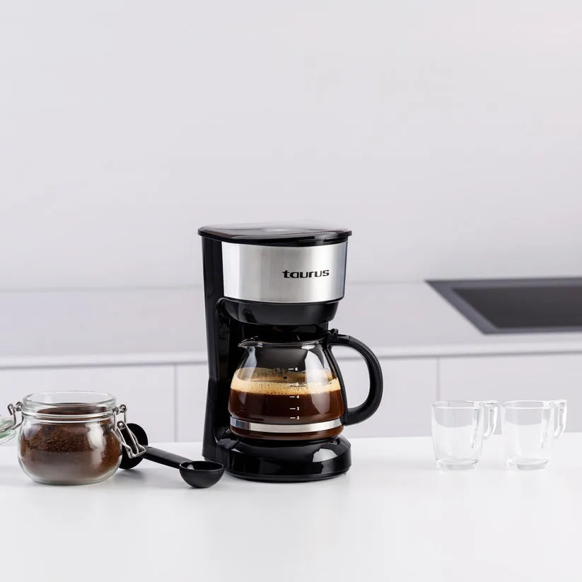 Taurus Verona Inox - coffee maker, silver, 6 cups