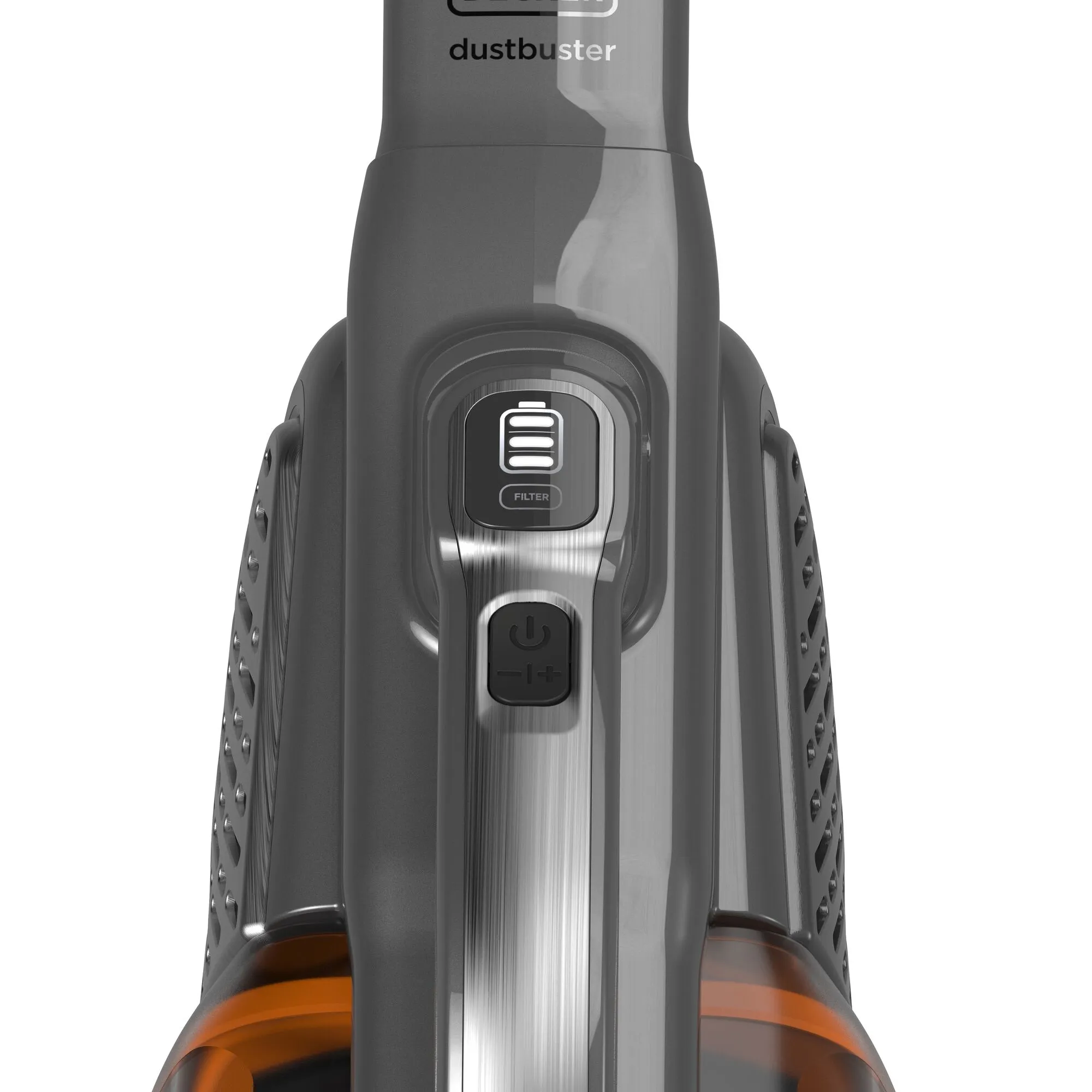BLACK+DECKER BHHV520JF 18 V 2.0 Ah 0.7 L -k&auml;sik&auml;ytt&ouml;inen imuri, musta, hopea, titaani