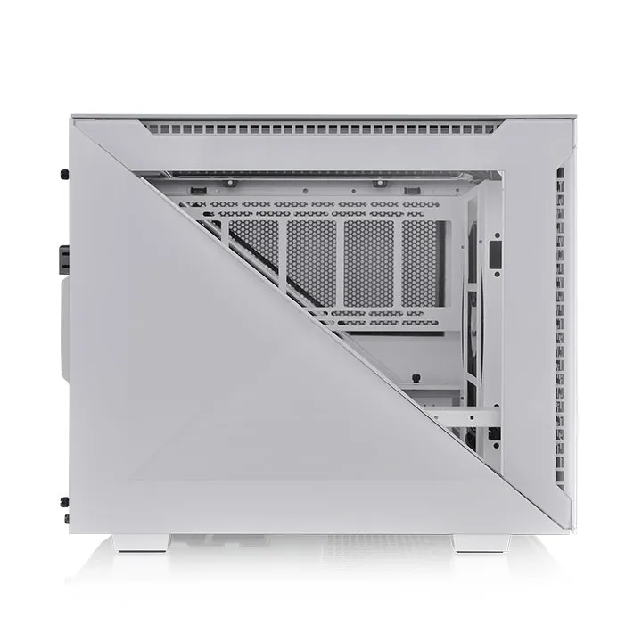 Thermaltake Divider 200 TG Air Snow Micro - MicroTower case, window, White