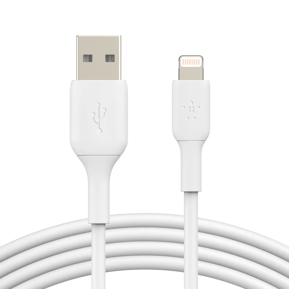 Belkin Boost Charge USB-A - Lightning - kabel, 2 m, Vit
