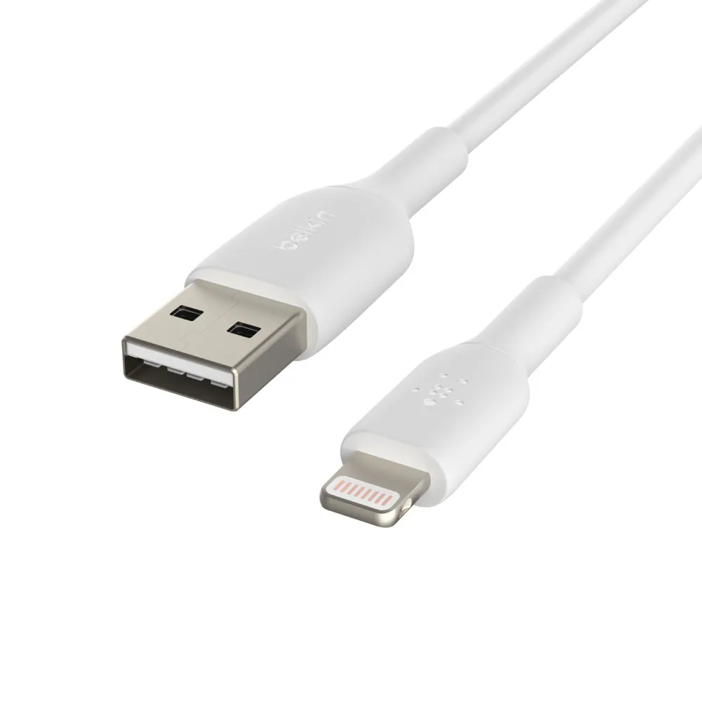 Belkin Boost Charge USB-A - Lightning - kabel, 2 m, Vit