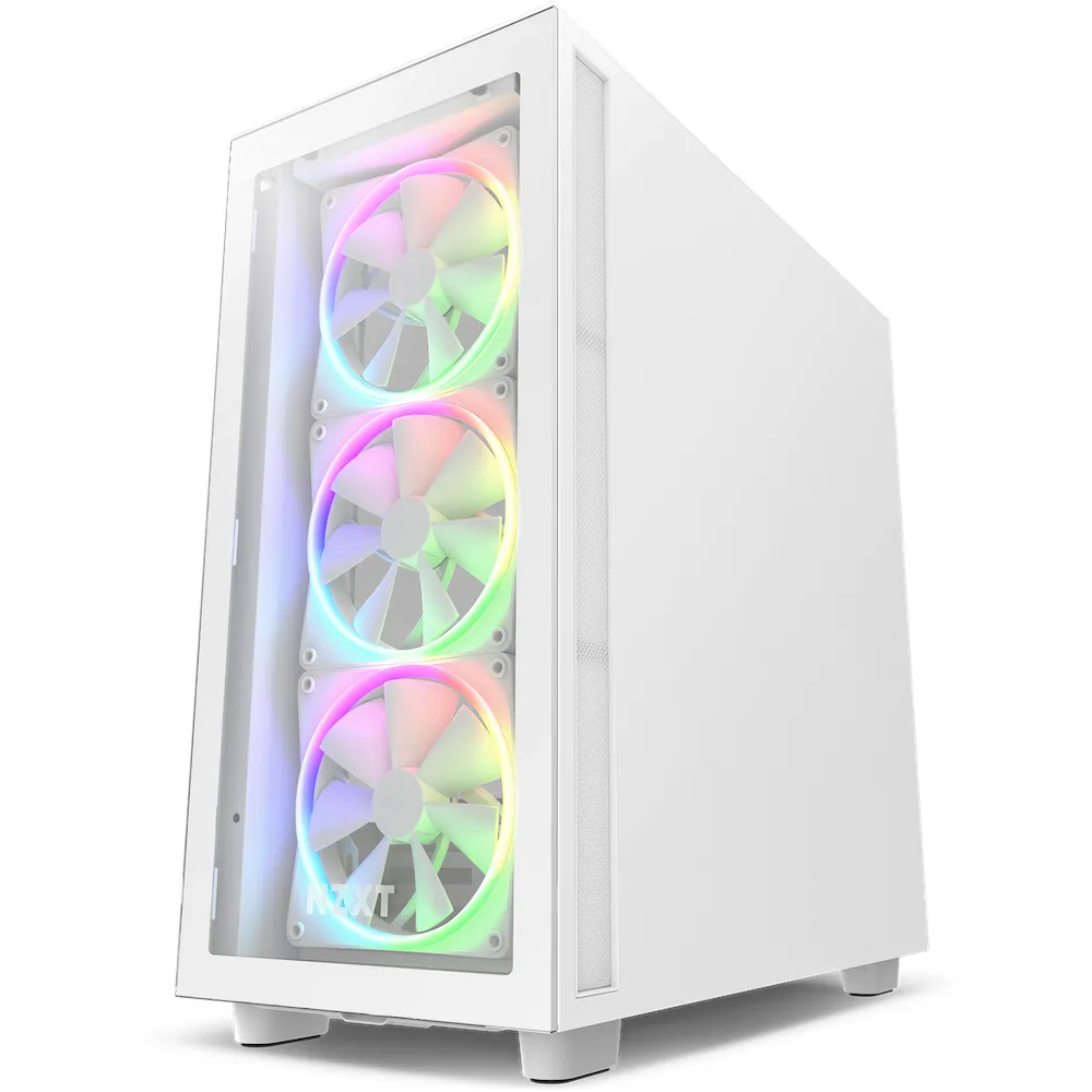 NZXT CM-H71EW-02 - miditower chassi, Vit