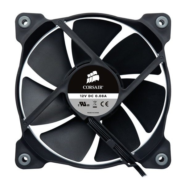 Corsair Fan, SP120 PMW, Quiet 120 x 25, 4 pin, Single pack