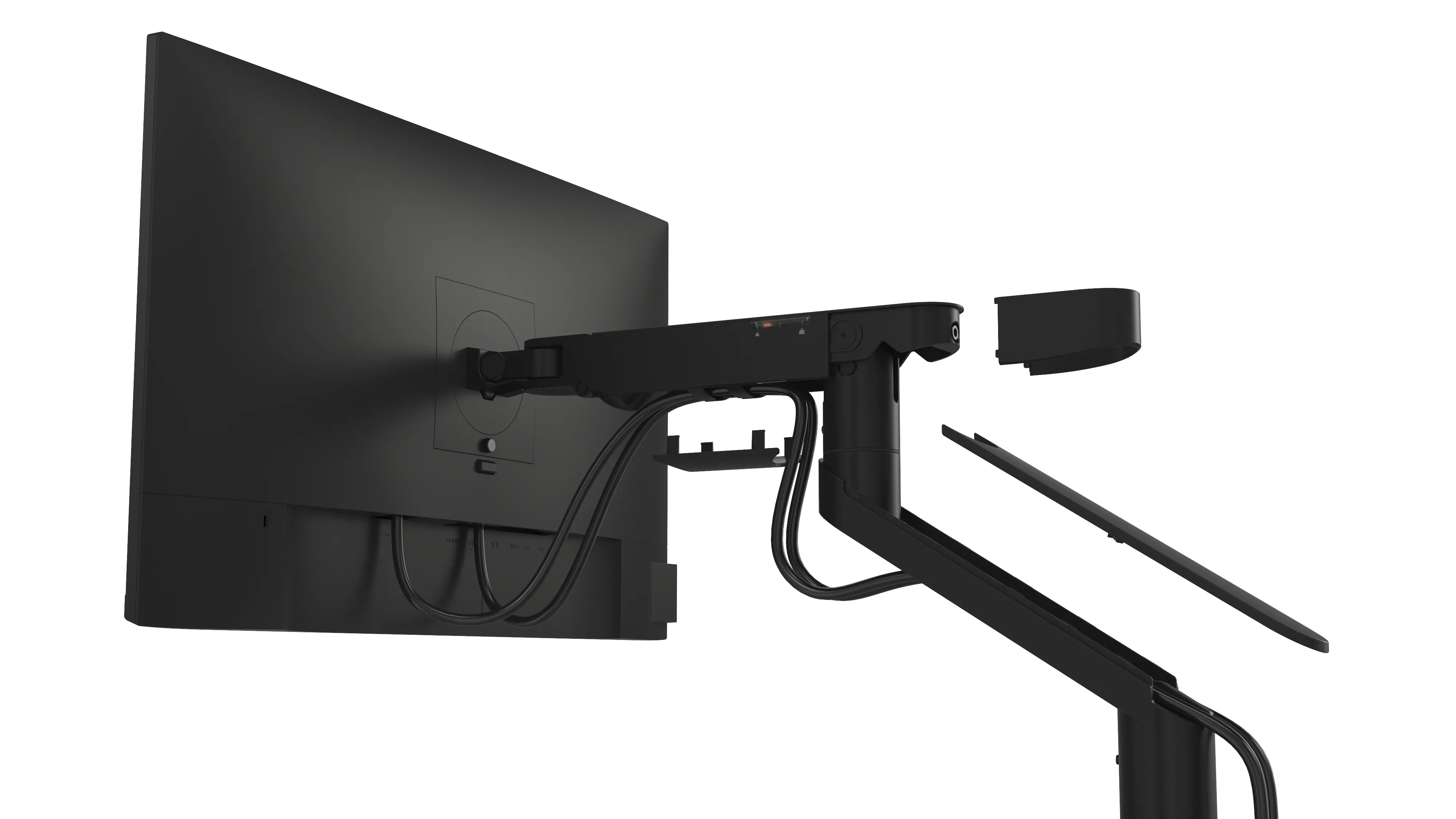 Dell MSA20 Single - monitor arm, black, 19-38&quot;, 10kg