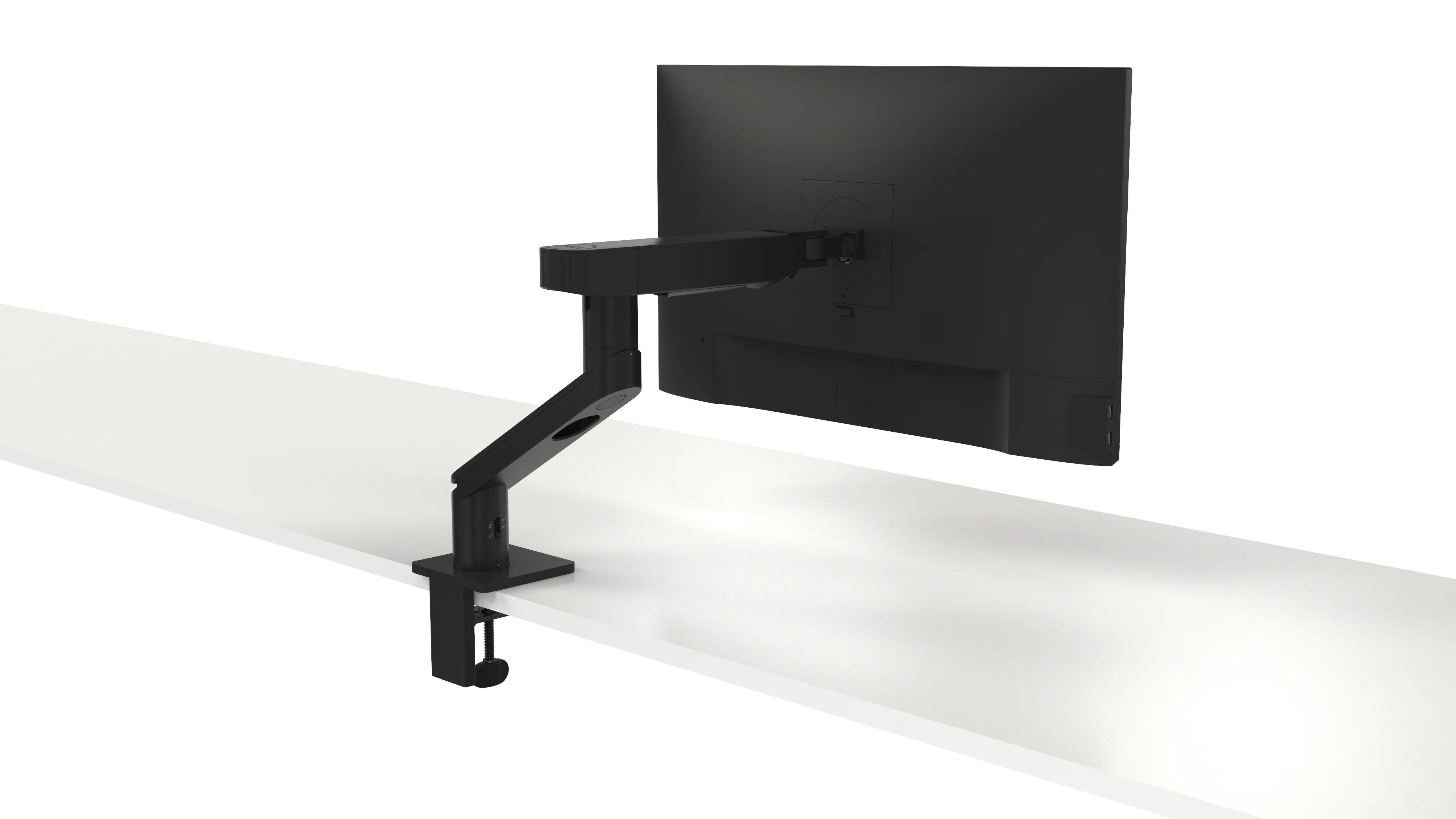 Dell MSA20 Single -näyttövarsi, musta, 19-38", 10kg