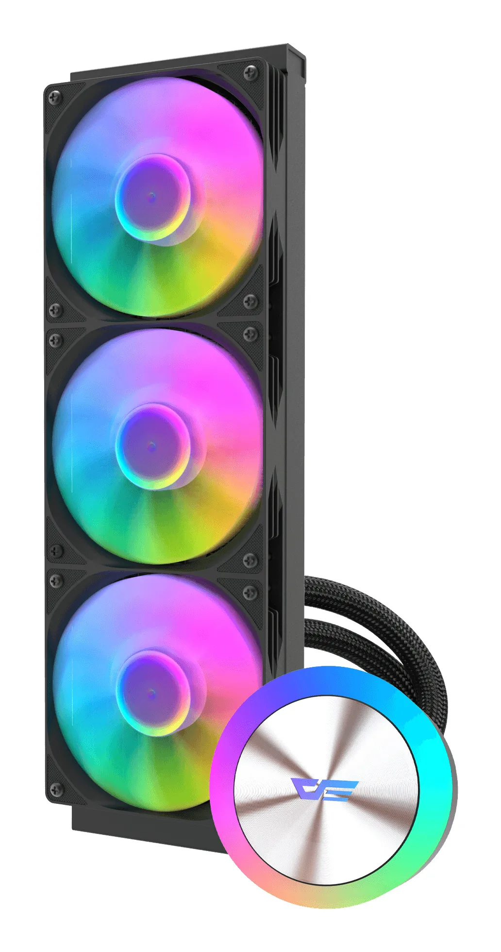 DARKFLASH DG360 360 mm Liquid CPU Cooler - Black