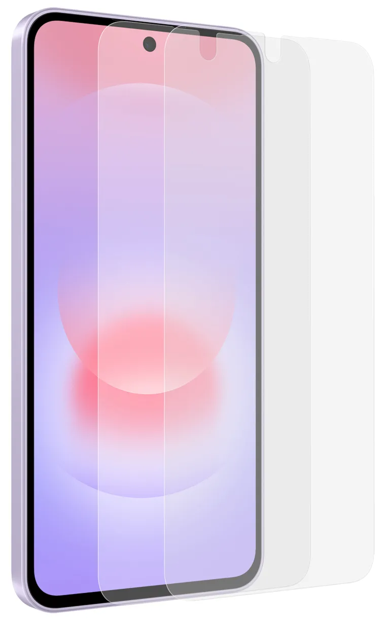 Samsung Clear Protective Film for Galaxy A37, 2 pcs with applicator