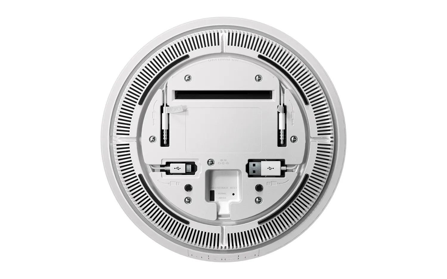 Evoko Minto Steel White