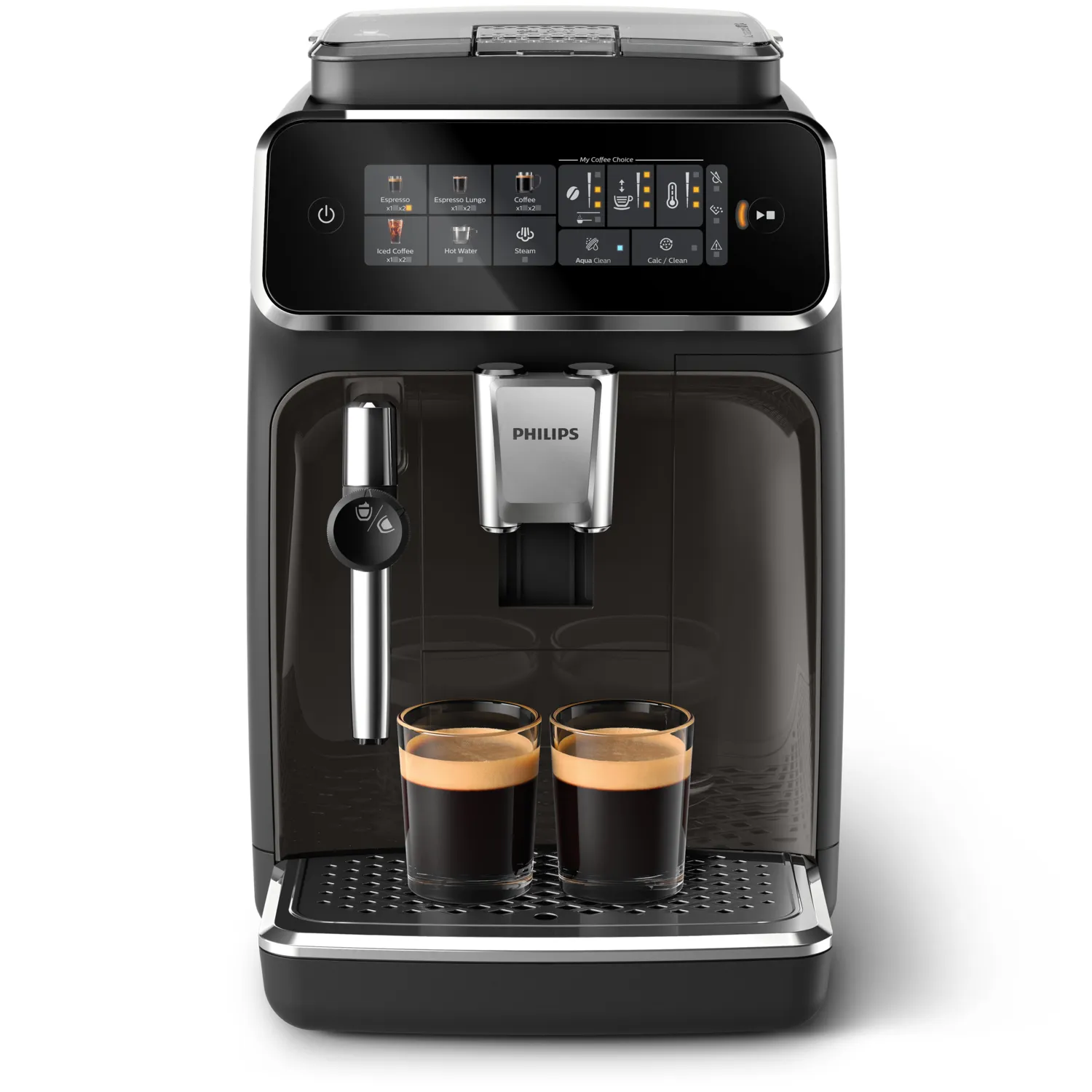 Philips 3300 series - espressomaskin, Svart, Gr&aring;