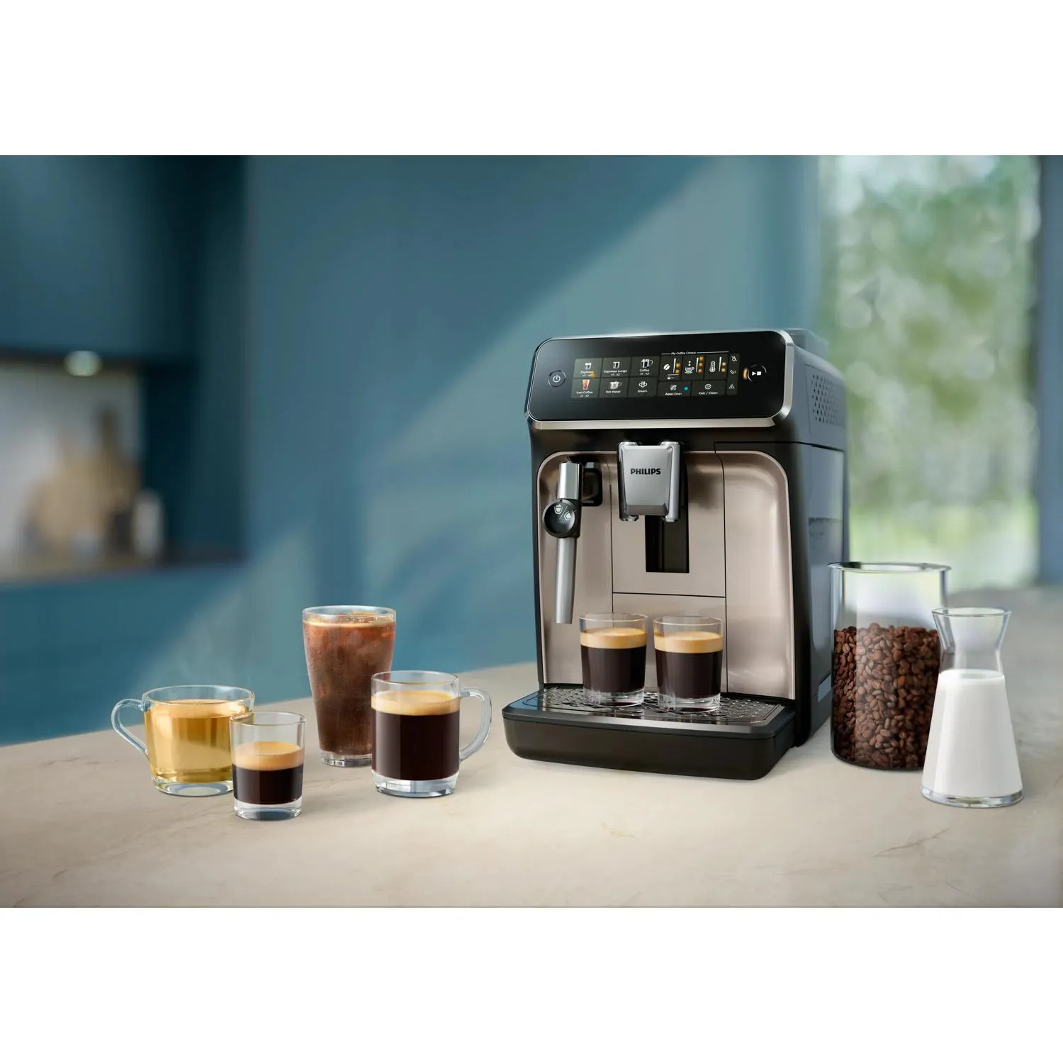 Philips 3300 series EP3321 - espressomaskin, Svart