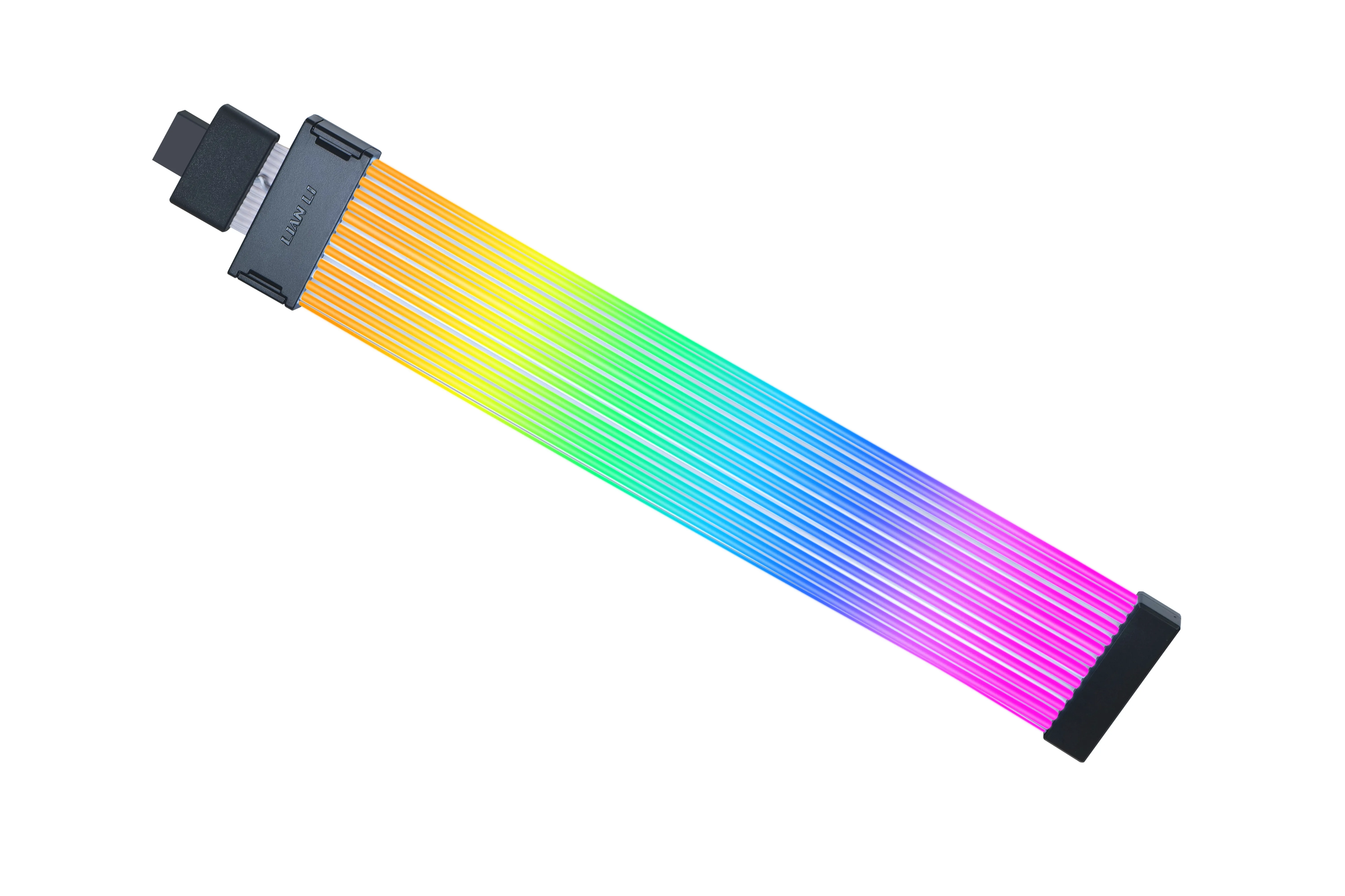Lian Li Strimer Wireless str&ouml;mf&ouml;rl&auml;ngningskabel f&ouml;r grafikkort, 12V-2x6, ARGB