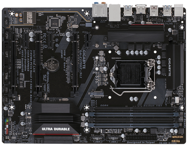 Gigabyte Z270XP-SLI, ATX -emolevy