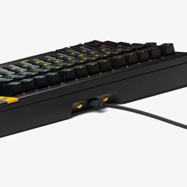 Glorious GMMK 3 HE 75% Prebuilt, Hall Effect Fox - gaming keyboard, black