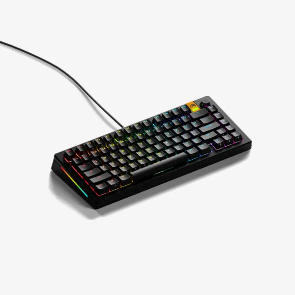 Glorious GMMK 3 HE 75% Prebuilt, Hall Effect Fox - gaming keyboard, black