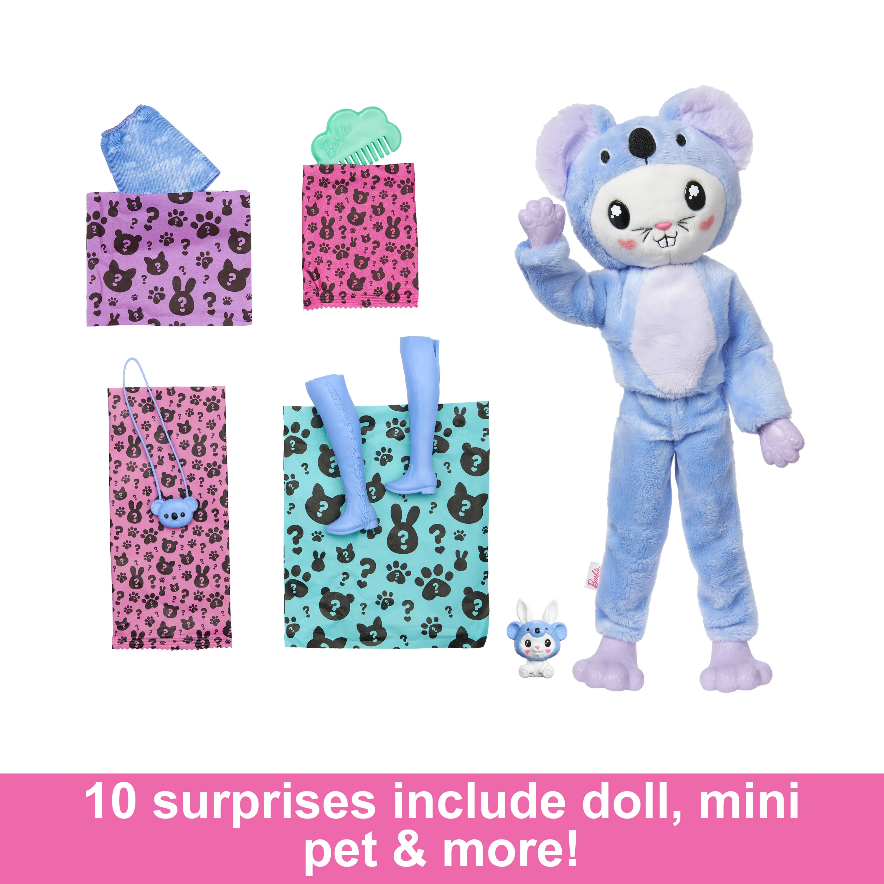 Mattel Barbie Cutie Reveal Costume Cuties Series - Bunny in Koala, doll