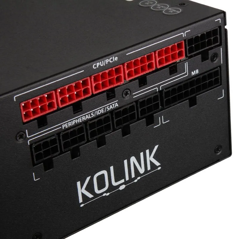 Kolink Continuum 1050W - Power supply, 80 Plus Platinum
