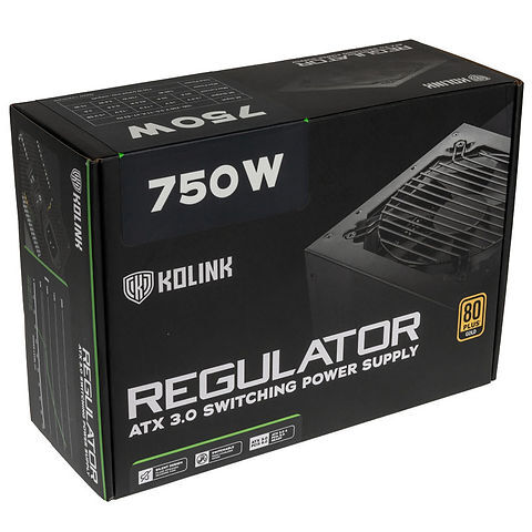 Kolink Regulator 750W - PSU, 80 Plus Gold