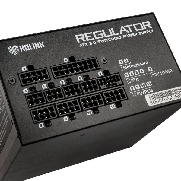 Kolink Regulator 750W - PSU, 80 Plus Gold