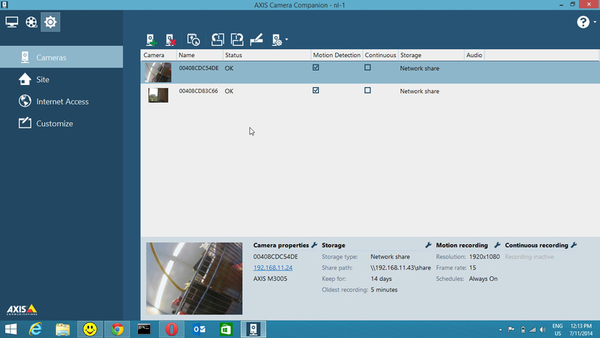 BUFFALO LinkStation 420DS 2Bay IP camera recording NAS for AXIS 2TB