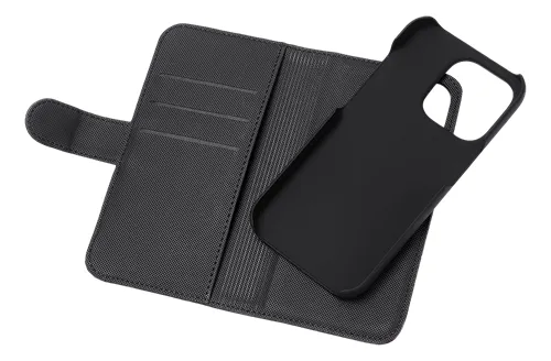 Deltaco Wallet 2-in-1, iPhone 14 Pro Max - Wallet Case, Black