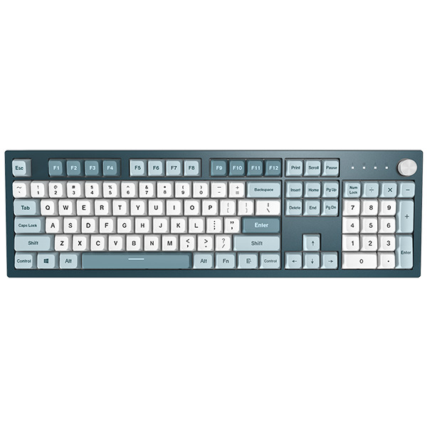MONTECH MKey Freedom Mechanical Ergonomic Gaming Keyboard, Gateron G Pro 2.0 Brown