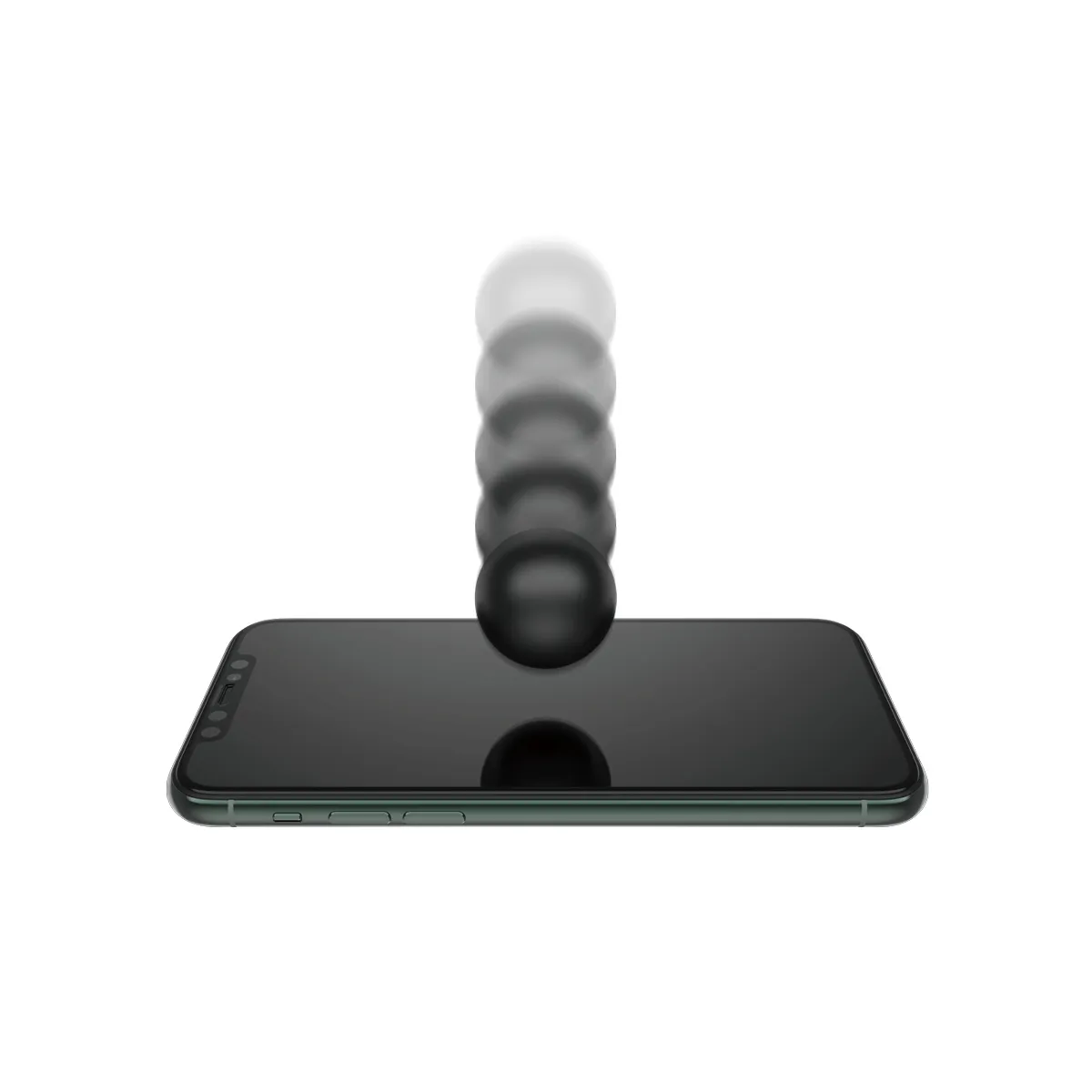 PanzerGlass Case Friendly, Privacy, iPhone X/XS - Screen Glass