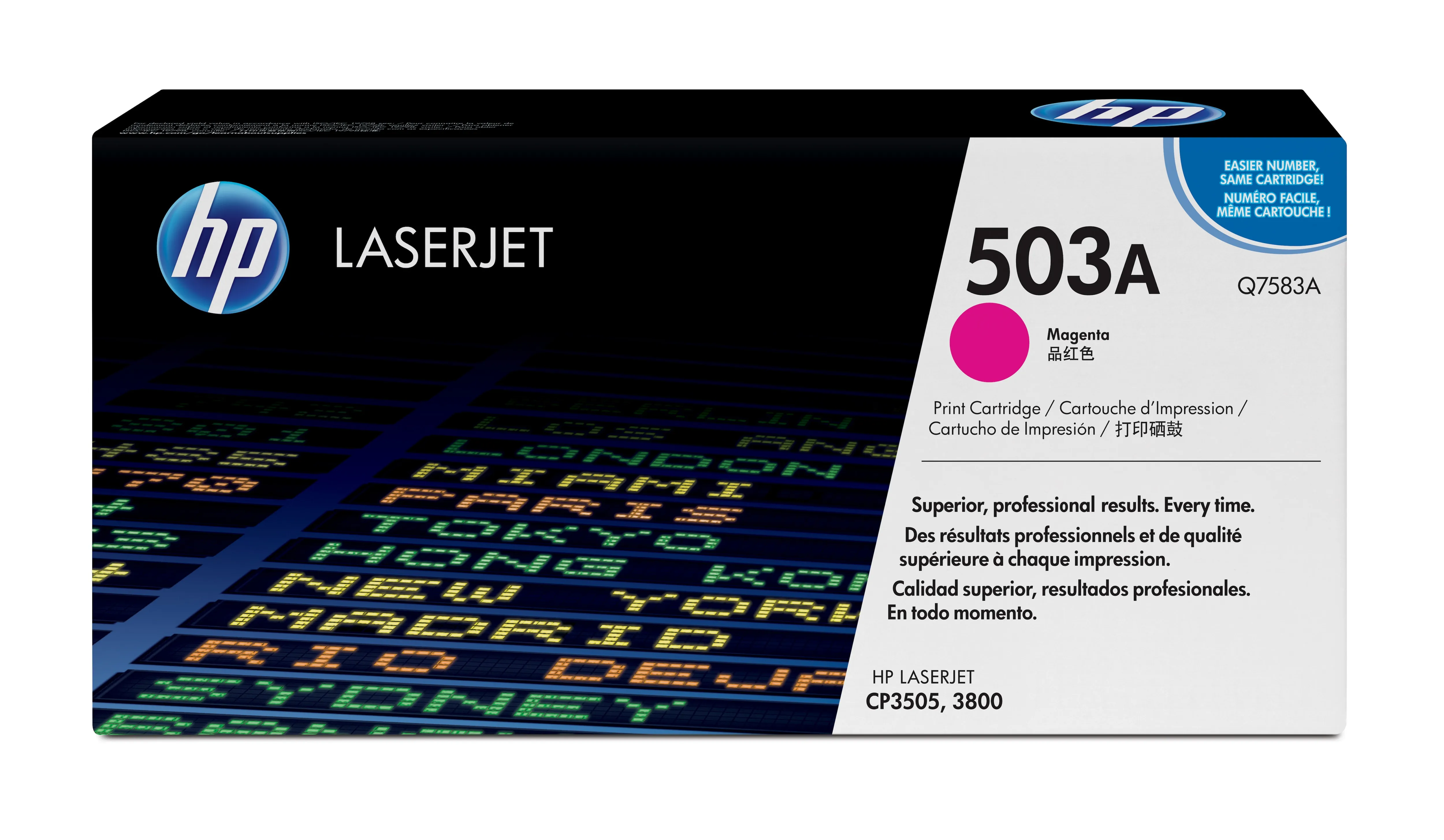 HP 503A Q7583A-laserv&auml;rikasetti, magenta