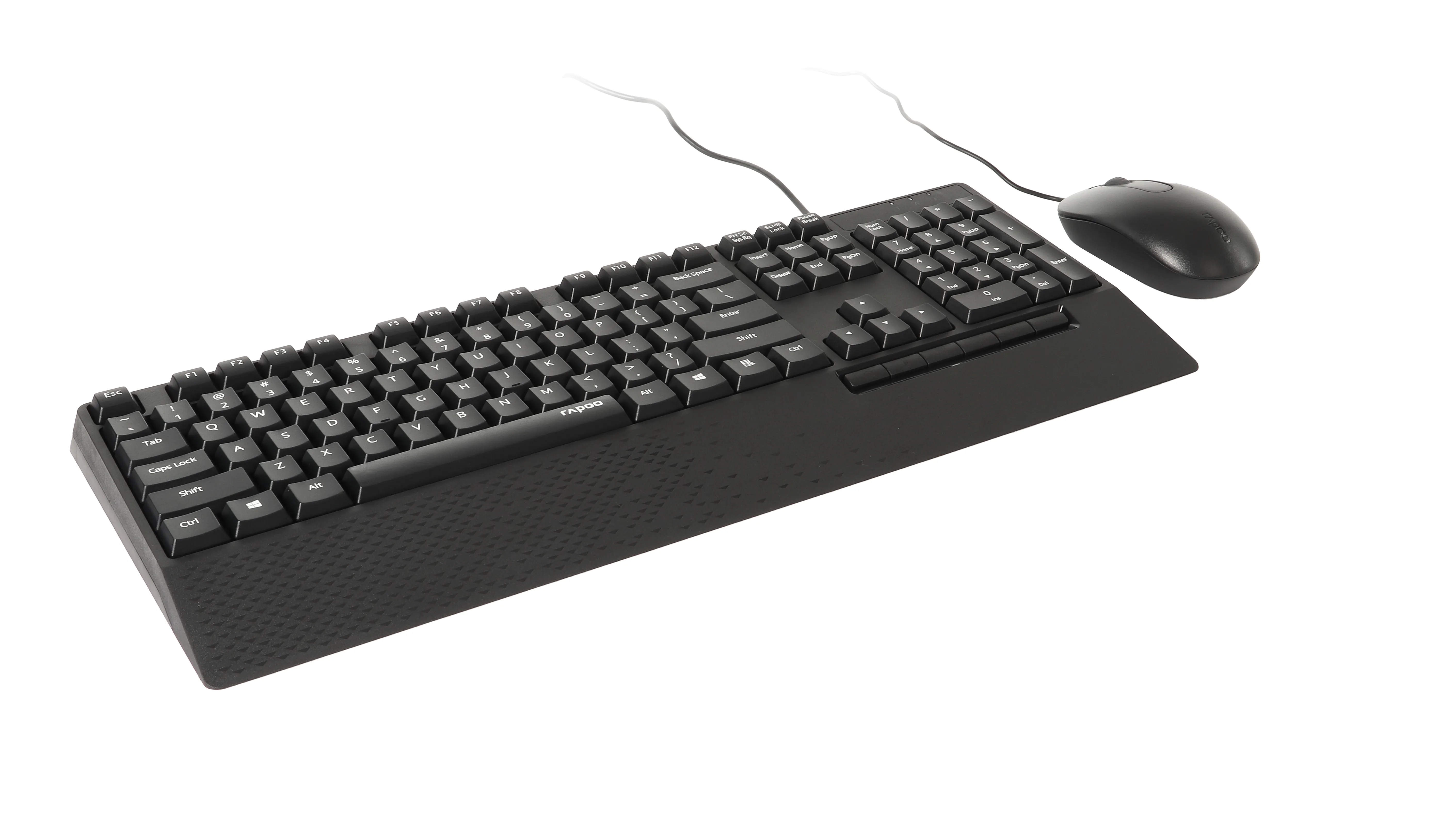 RAPOO NX2000 - keyboard and mouse, black