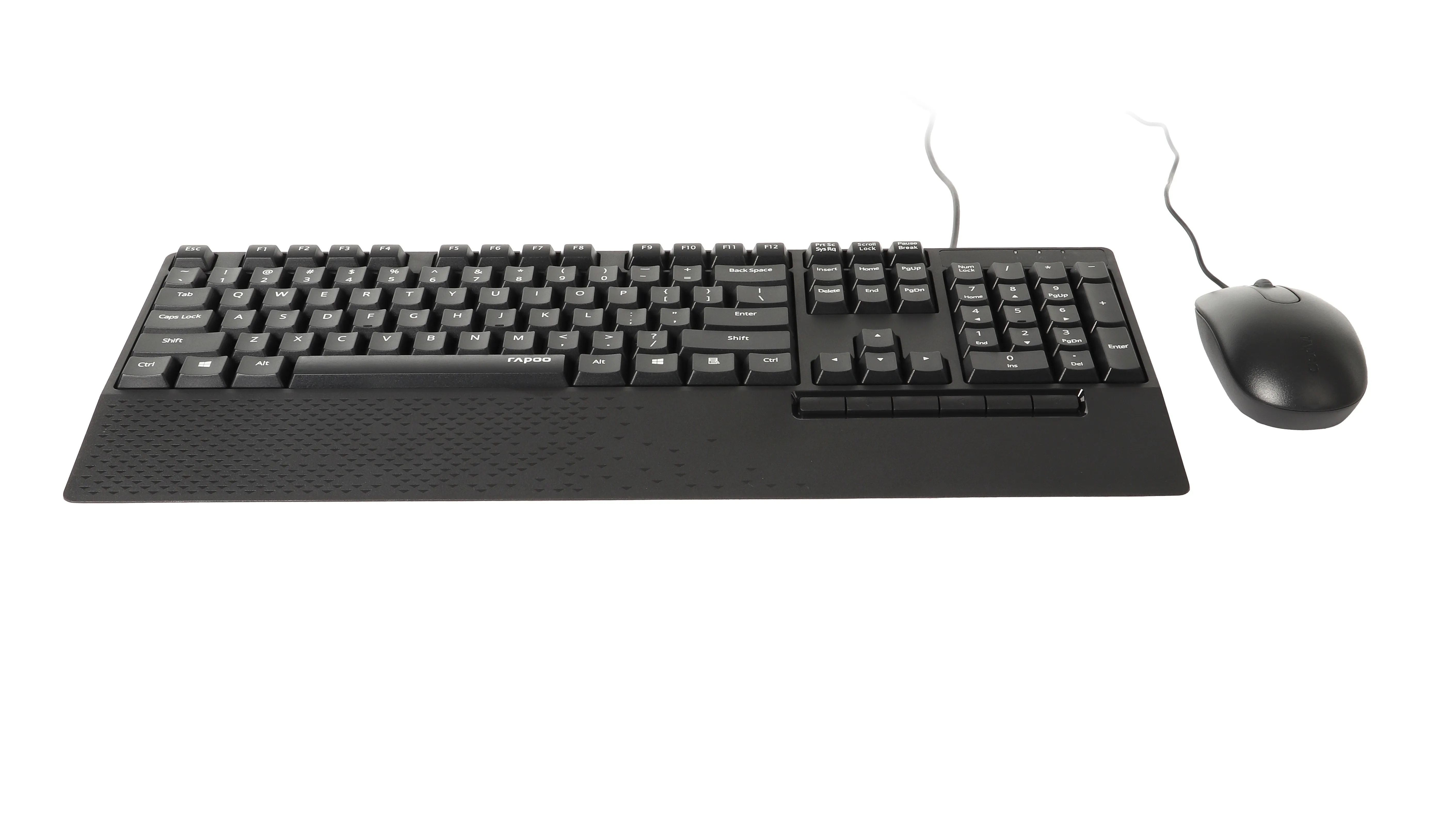 RAPOO NX2000 - keyboard and mouse, black