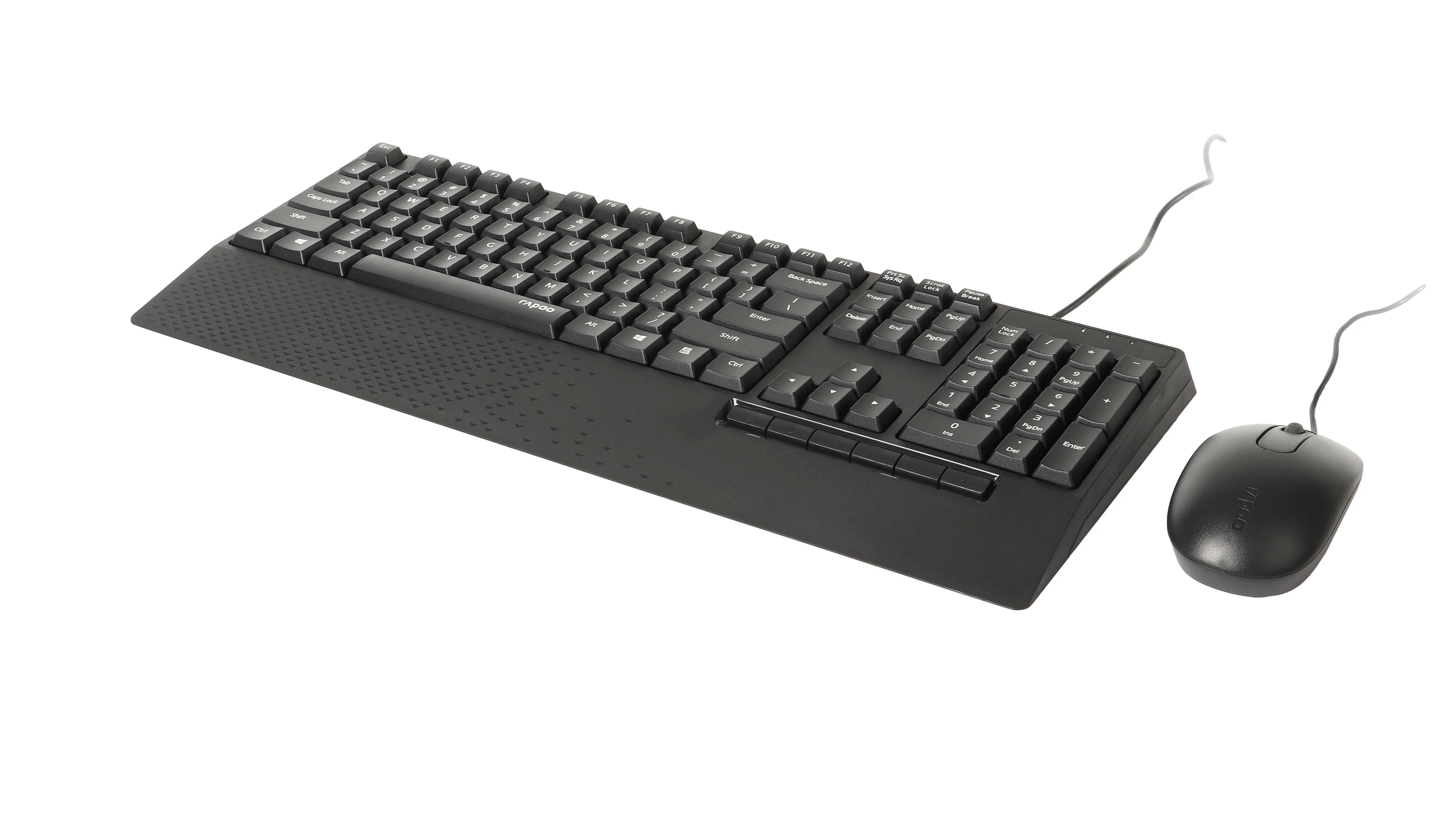 RAPOO NX2000 - keyboard and mouse, black