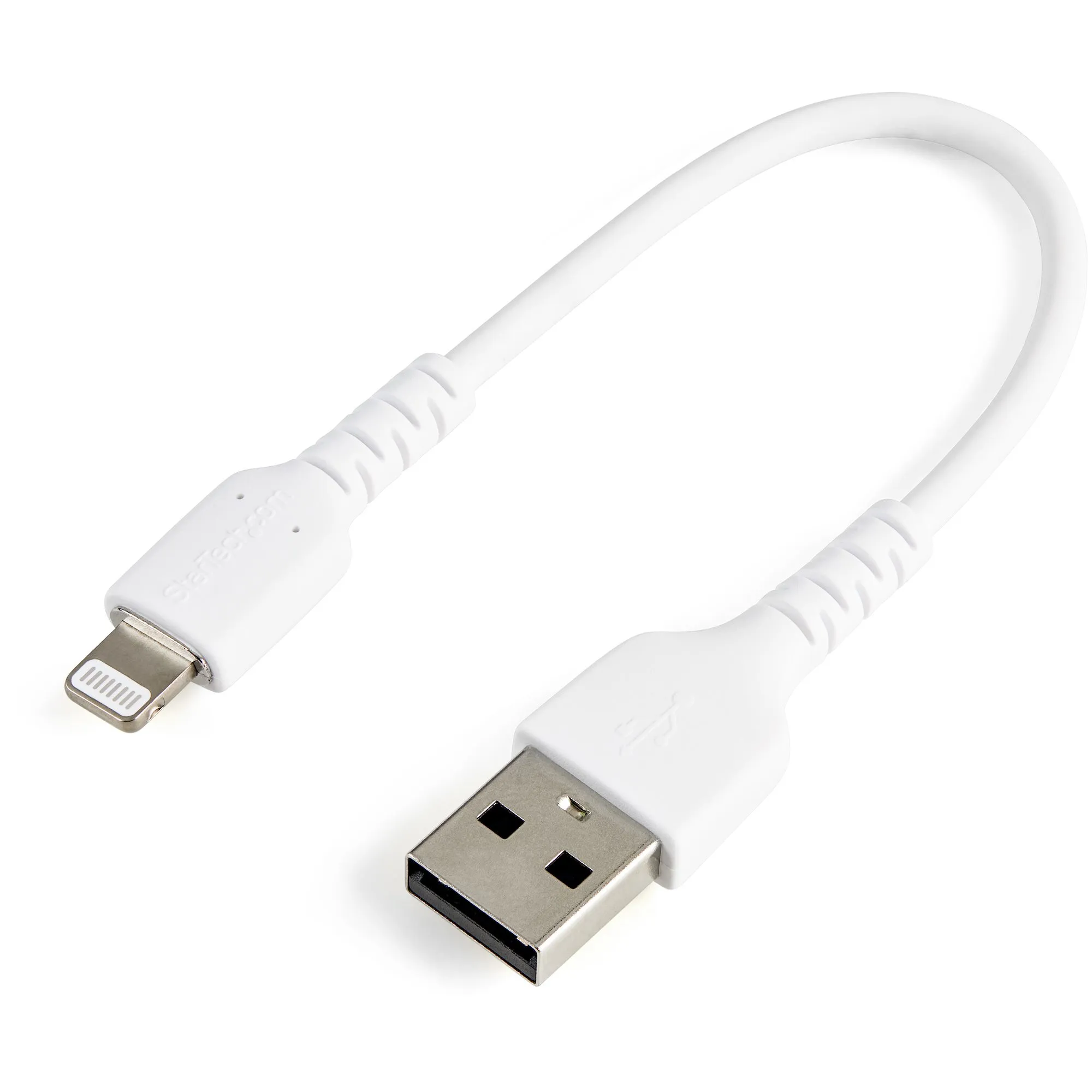 15CM USB TO LIGHTNING CABLE - APPLE MFI CERTIFIED - WHITE