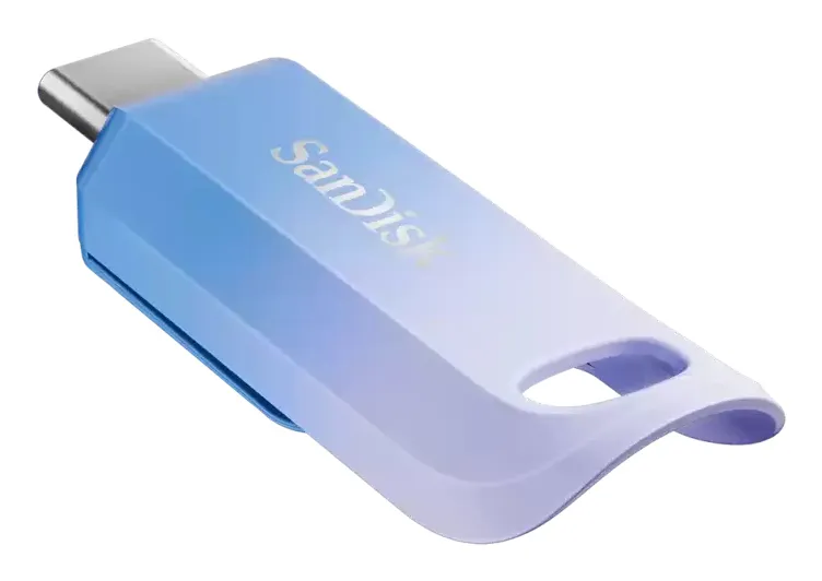 SanDisk Creator USB-C 3.2 Gen 1 512GB memory stick, Blue/Purple