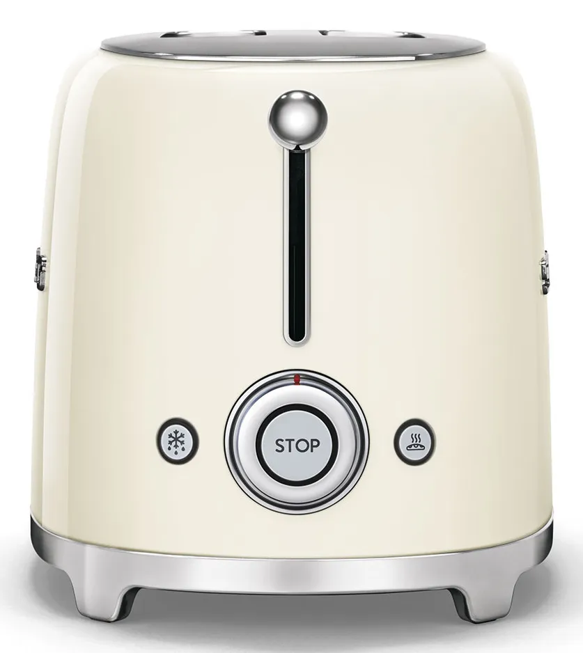 Smeg TSF01CREU - br&ouml;drost, 2 br&ouml;dskivor, Kr&auml;m
