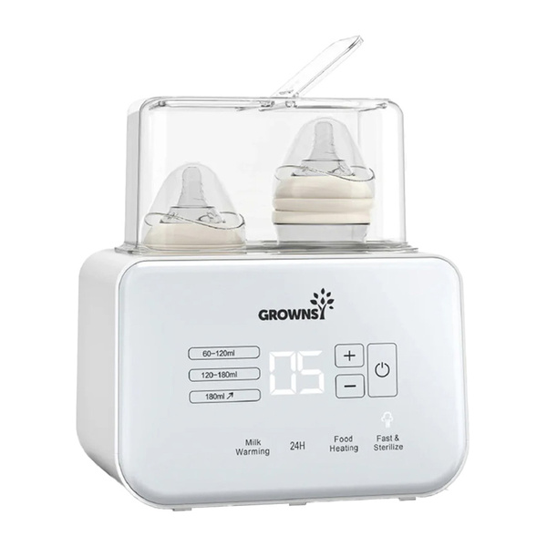 GROWNSY W3grownsy Multifunctional Bottle Warmer, White