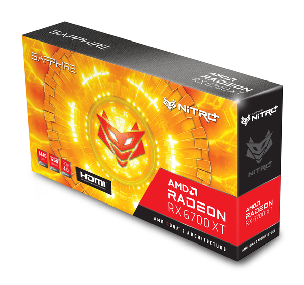 Sapphire Radeon RX 6700 XT Nitro+ Gaming 12 GB - grafikkort