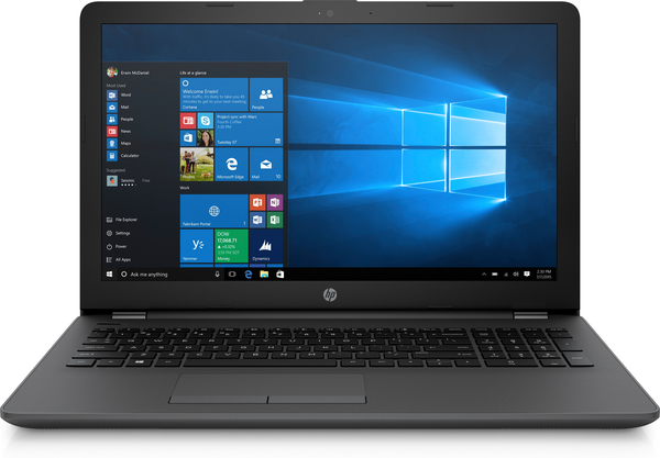 HP 15.6&quot; 250 G6, 256GB, Win 10 Pro - kannettava, musta