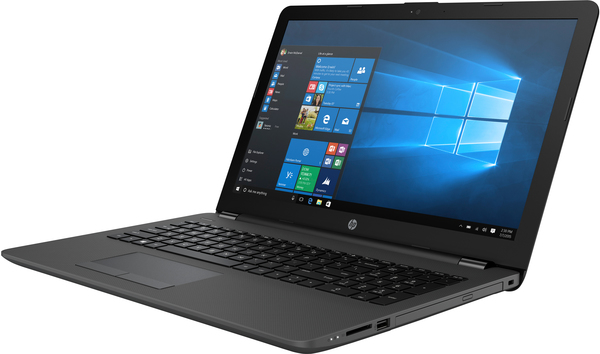 HP 15.6&quot; 250 G6, 256GB, Win 10 Pro - kannettava, musta