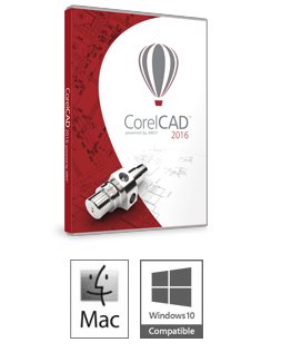 COREL CorelCAD 2016 License PCM ML Single User
