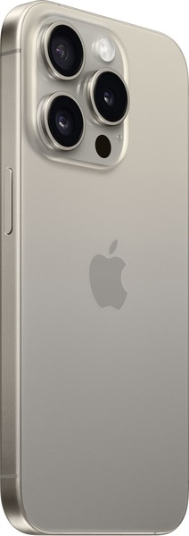 Refurbished iPhone 15 Pro 512GB, Natural Titanium (Very good condition)