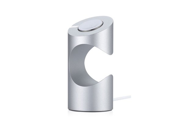 Just Mobile TimeStand - Super-elegant st&auml;ll i aluminium f&ouml;r Apple Watch