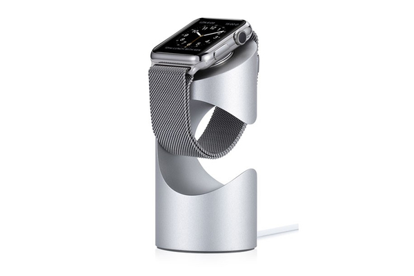 Just Mobile TimeStand - Super-elegant st&auml;ll i aluminium f&ouml;r Apple Watch
