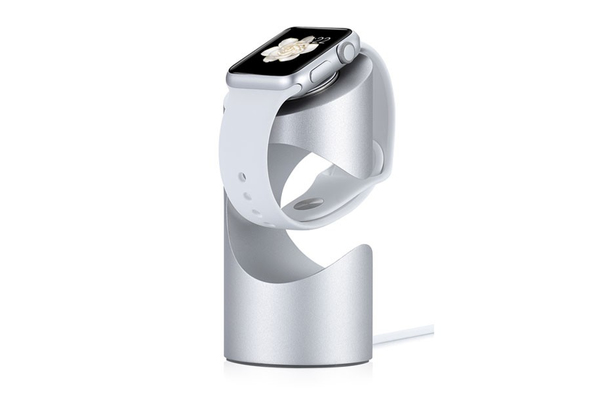 Just Mobile TimeStand - Super-elegant st&auml;ll i aluminium f&ouml;r Apple Watch
