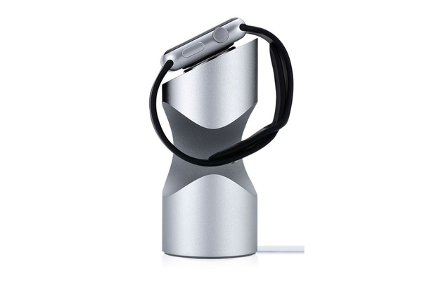 Just Mobile TimeStand - Super-elegant st&auml;ll i aluminium f&ouml;r Apple Watch