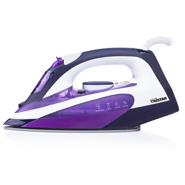 Tristar ST-8143 - Steam iron, Violet, White