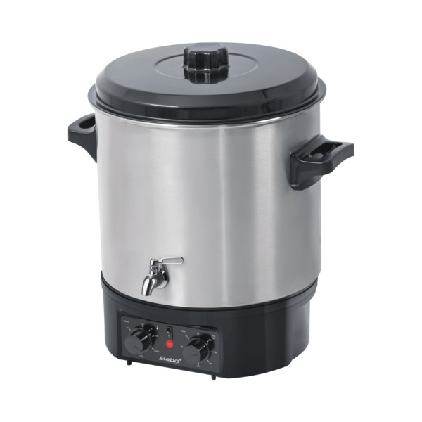 Steba ER 2 PRO Preserving and Hot Punch Cooker, 27 L, 2000 W, Stainless Steel