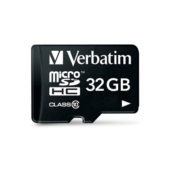 Verbatim Premium 32GB MicroSDHC - memory card + SD adapter