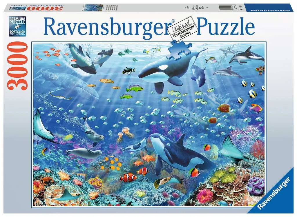 Ravensburger Puzzle Colorful Underwater Fun (3000 pieces)