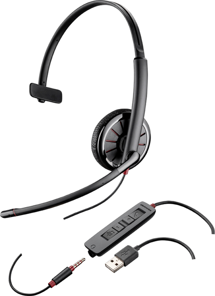 PLANTRONICS BLACKWIRE 315.1 MONO HEADSET