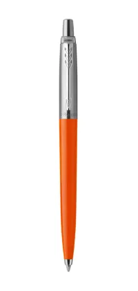 Jotter Plastic Ballpen Orange M Blue 1-blister