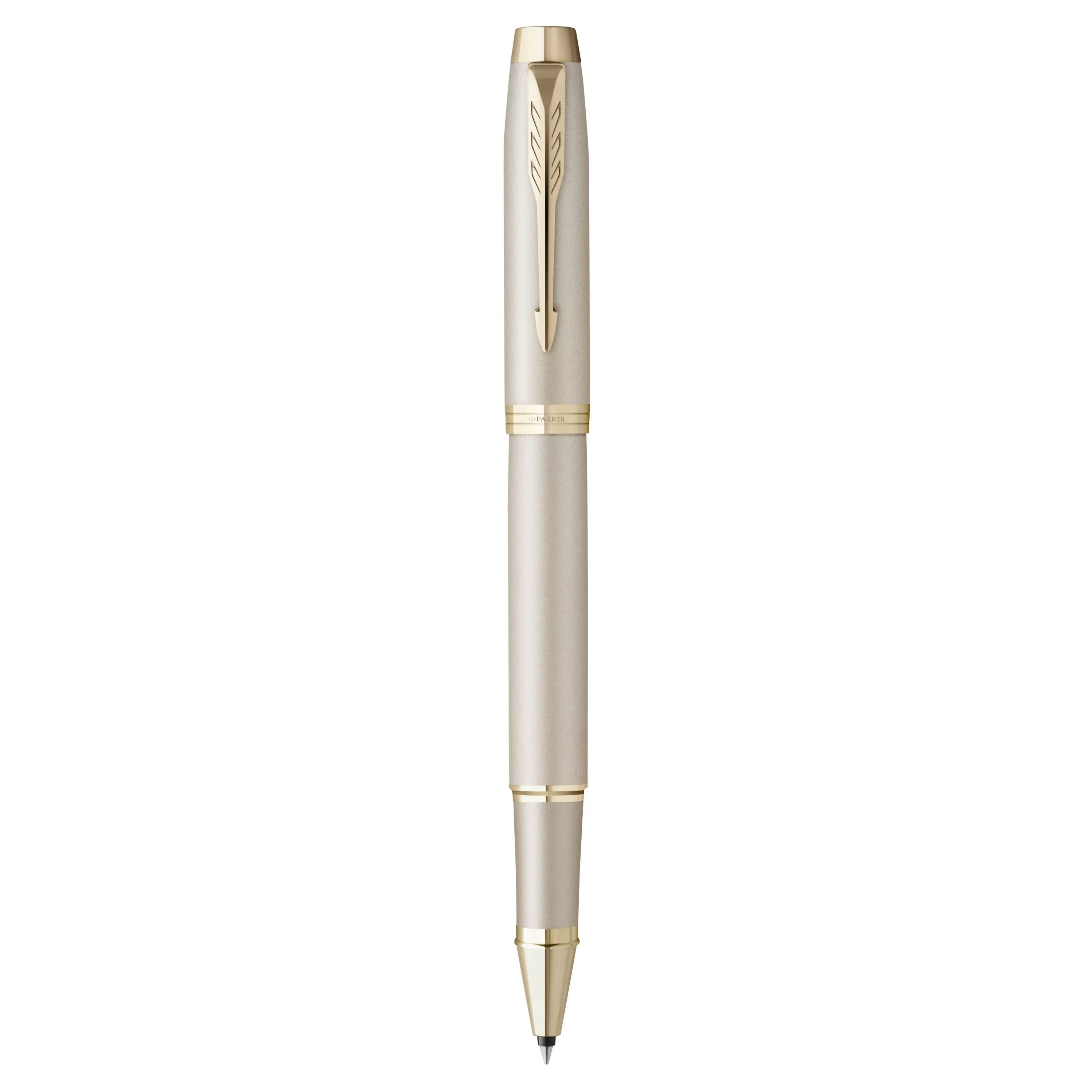 Parker IM Monochrome Champagne Rollerball F Black ink